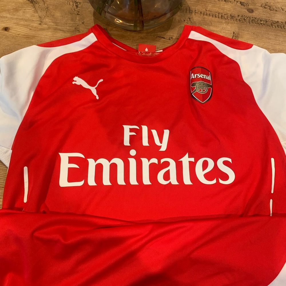 Puma Arsenal Red and White Jersey